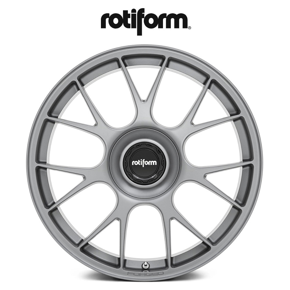テスラ モデル3 (TESLA Model 3)用 ロティフォーム TUF 20x9.5J サテンチタニウム 鍛造モノブロックホイール4本セット Rotiform TUF R903 20X9.5 5X4.5 S-TITAN 35MM (送料無料)