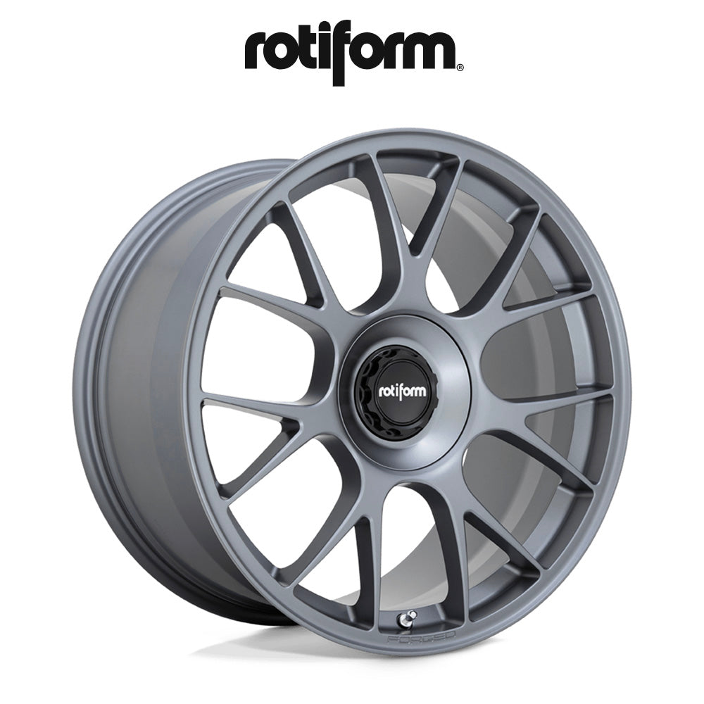 テスラ モデル3 (TESLA Model 3)用 ロティフォーム TUF 20x9.5J サテンチタニウム 鍛造モノブロックホイール4本セット Rotiform TUF R903 20X9.5 5X4.5 S-TITAN 35MM (送料無料)