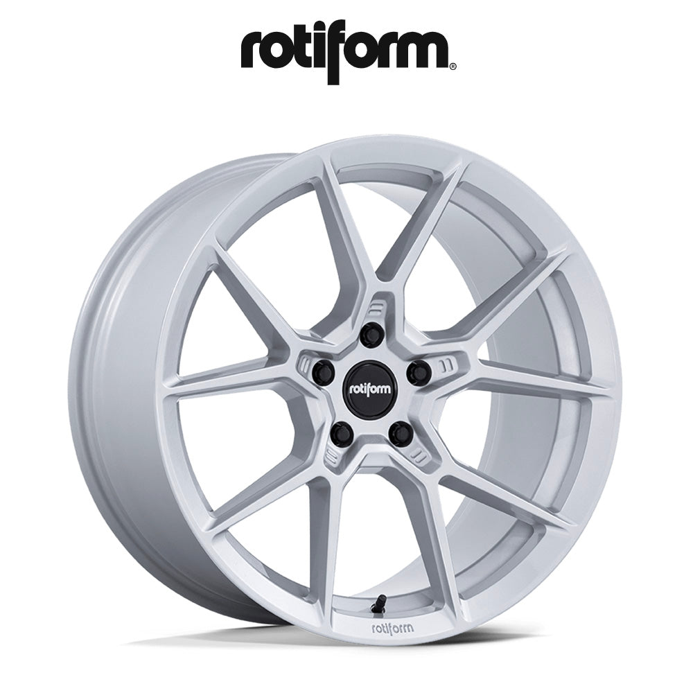 アウディ A4用ロティフォーム KPR 19x8.5J ET 45 フロント&リア サテンブラック ホイール4本セット Rotiform KPR 19X8.5 5X112 66 +45 S-BLK (消費税、送料込み)