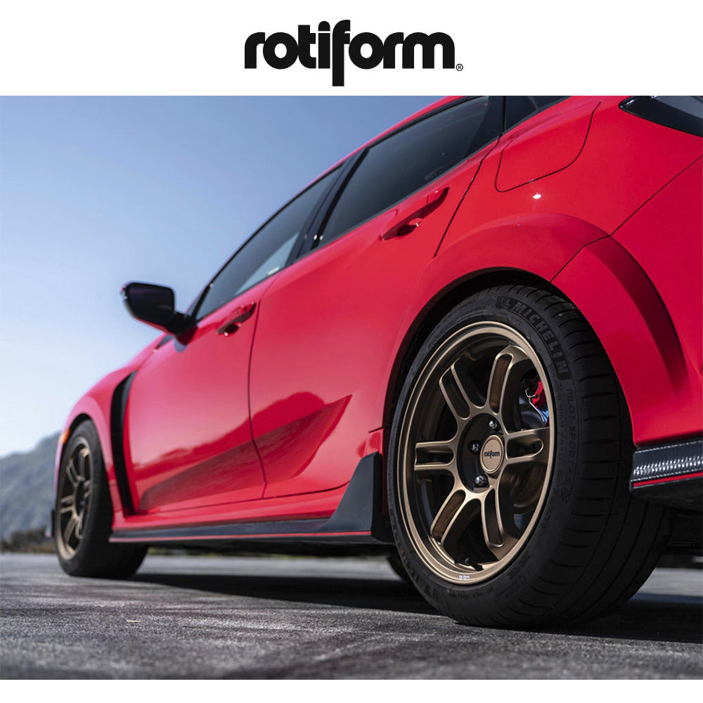 ホンダ シビック タイプR (Honda Civic Type R)用 ロティフォーム RPS 18X8.5J ET 35 フロント、リア マットブラック ホイール4本セット Rotiform RPS 18X8.5 5X120 74 +35 M-BLK (消費税、送料込み)