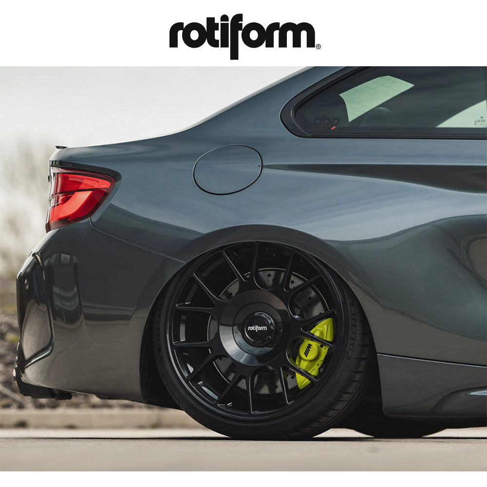 BMW M2用 ロティフォーム TUF-R 20x8.5J ET 35 フロント、20x10.5J ET 40 リア サテンシルバー ホイール4本セット Rotiform TUF-R 20X8.5 5X4.25/120 72 SS 35MM / TUF-R 20X10.5 5X4.25/120 72 SS 40MM (消費税、送料込み)
