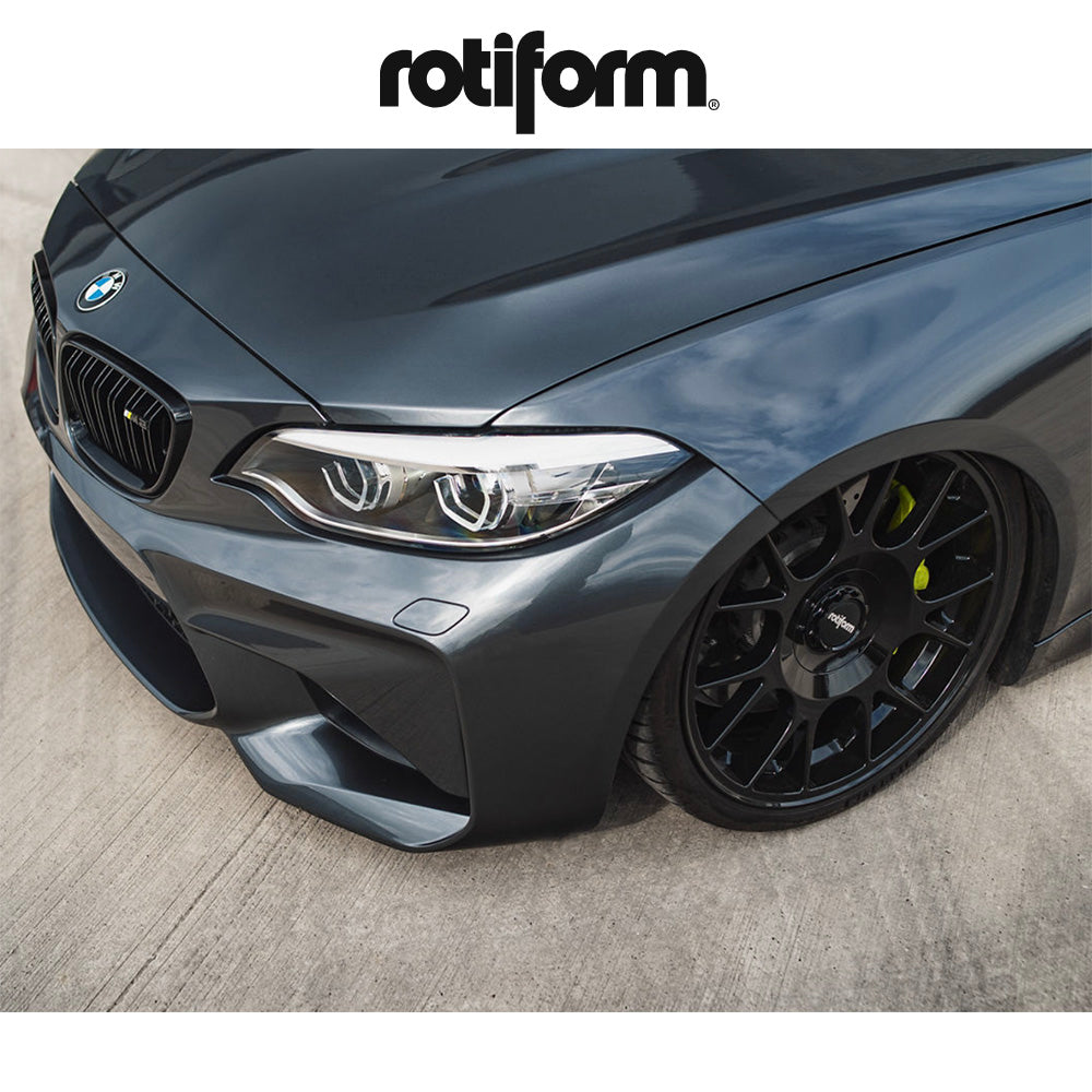 BMW M2用 ロティフォーム TUF-R 20x8.5J ET 35 フロント、20x10.5J ET 40 リア サテンシルバー ホイール4本セット Rotiform TUF-R 20X8.5 5X4.25/120 72 SS 35MM / TUF-R 20X10.5 5X4.25/120 72 SS 40MM (消費税、送料込み)