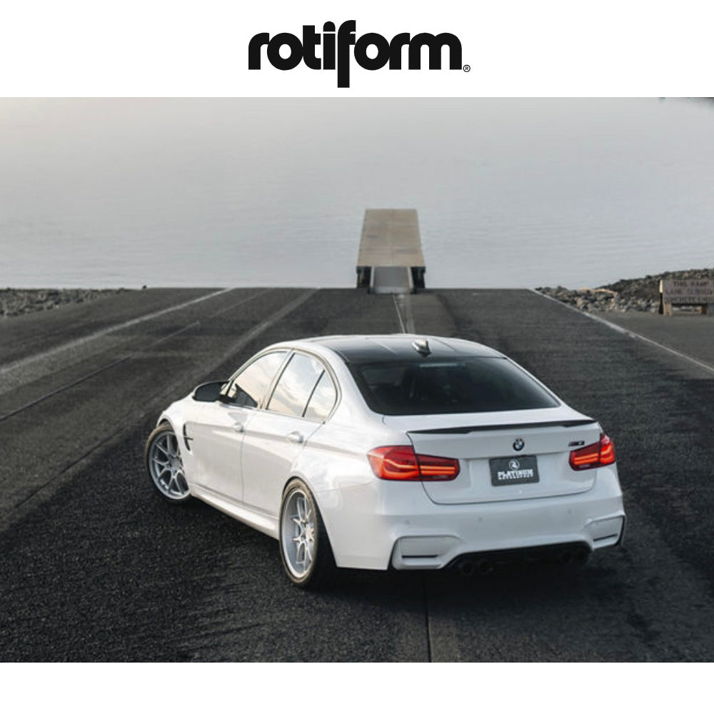 BMW M3用 ロティフォーム LTN-J 19x9.5J ET 22 フロント、19x10.5J ET 35 リア マットシルバー ホイール4本セット Rotiform LTN-J 19X9.5 5X120 74 +22 M-SLV / LTN-J 19X10.5 5X120 74 +35 M-SLV (消費税、送料込み)