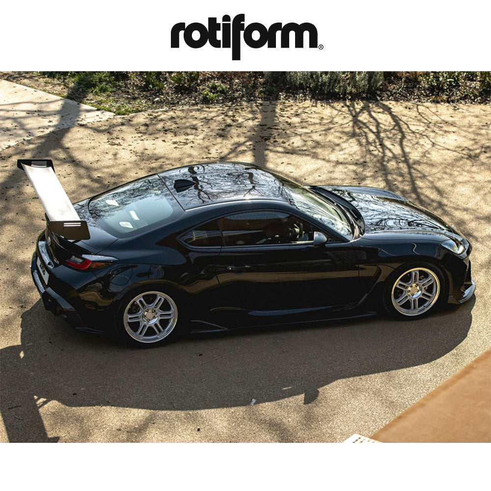 トヨタ GR86用 ロティフォーム RPS 19x8.5J ET 35 フロント、リア マットシルバー/ダイヤモンドカット フローフォーミング・アルミニウムホイール4本セット (消費税、送料込み)