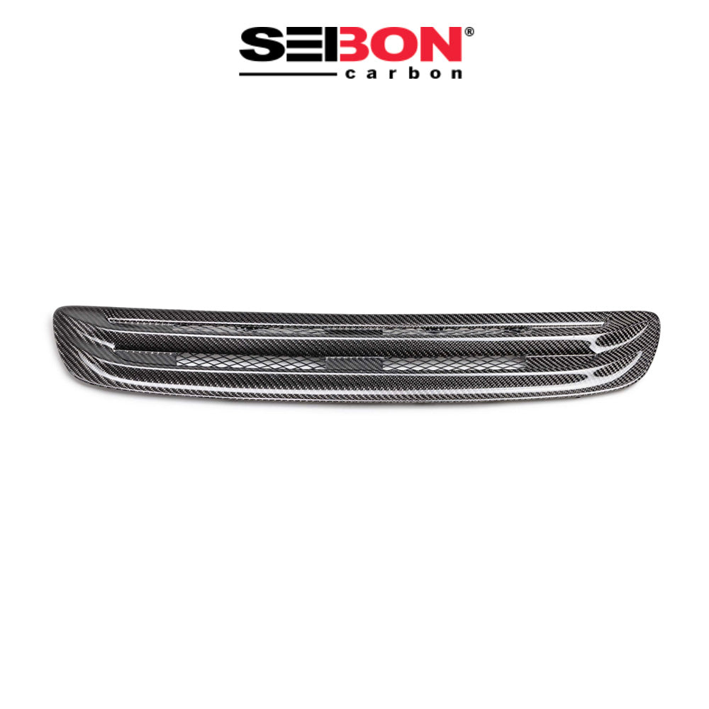 2023-2025年式 ホンダ シビック タイプR用 セイボンカーボン カーボンファイバー製ボンネットベント Carbon Fiber Hood Vent For 2023-2025 Honda Civic Type R (送料無料)