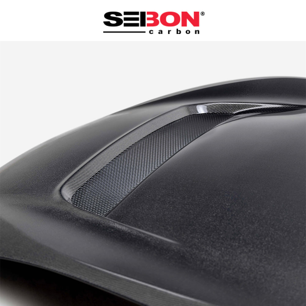 2016-2025年式 マツダ ロードスター用 セイボンカーボン VSスタイル カーボンファイバー製ボンネット Seibon Carbon VS-Style Carbon Fiber Hood For 2016-2025 Mazda Miata / Miata RF (消費税、送料込み)