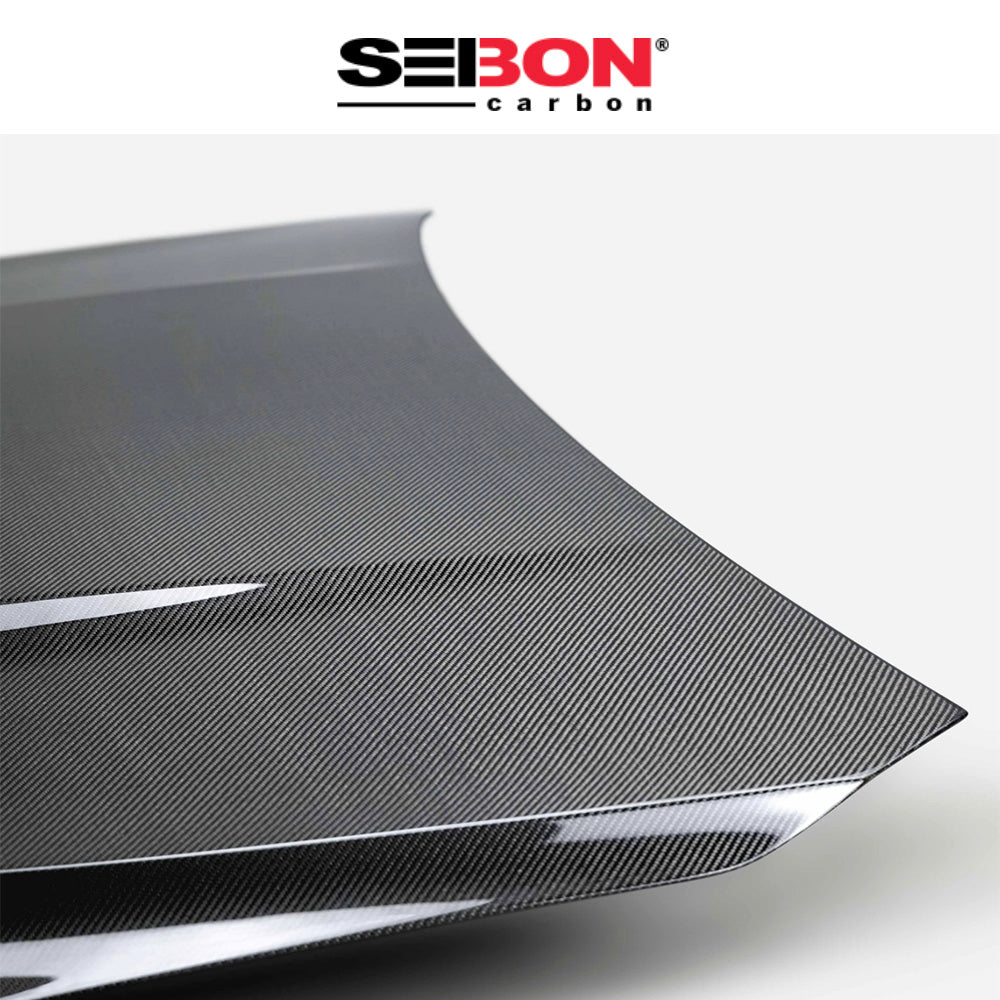 2022-2025年式 レクサス IS500 Fスポーツパフォーマンス用 セイボンカーボン DVスタイル カーボンファイバー製ボンネット Seibon Carbon OEM-Style Carbon Fiber Hood For 2022-2025 Lexus IS 500 F Sport Performance (消費税、送料込み)