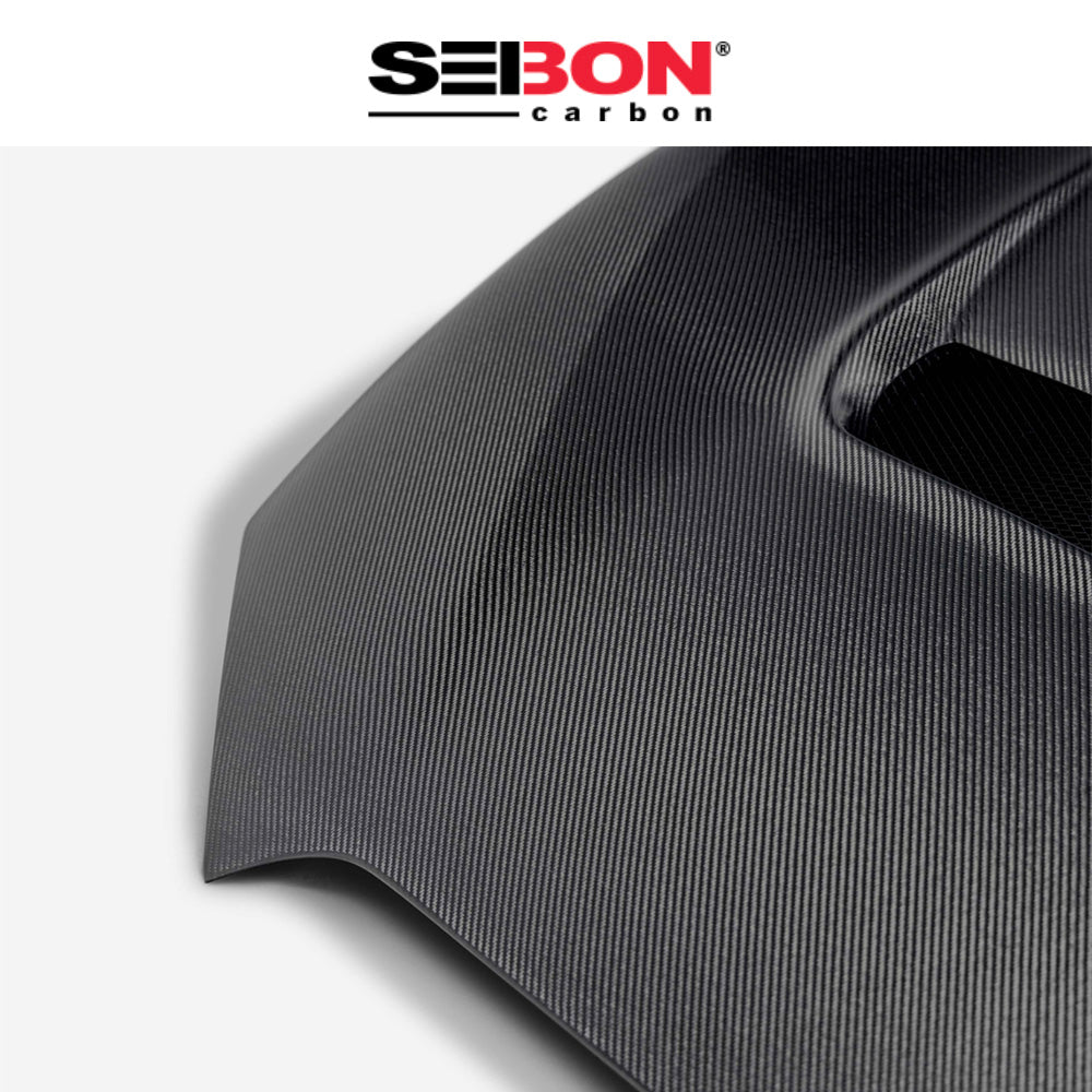 2016-2025年式 マツダ ロードスター用 セイボンカーボン VSスタイル カーボンファイバー製ボンネット Seibon Carbon VS-Style Carbon Fiber Hood For 2016-2025 Mazda Miata / Miata RF (消費税、送料込み)