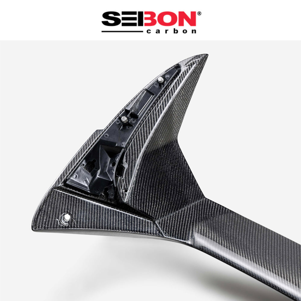2023-2025年式トヨタ GRカローラ用 セイボンカーボン 純正スタイル カーボンファイバー製リアスポイラー Seibon Carbon OEM-Style Carbon Fiber Rear Spoiler For 2023-2025 Toyota GR Corolla (消費税、送料込み)