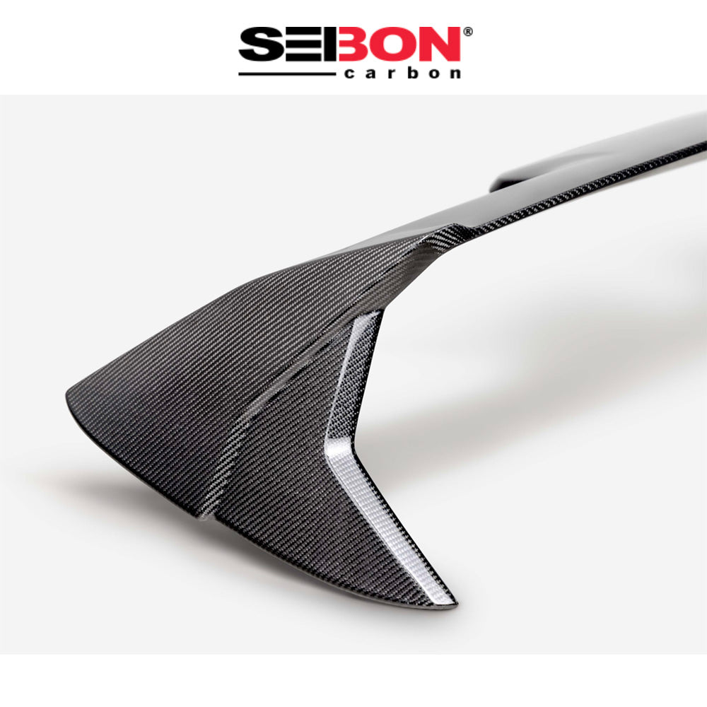 2023-2025年式トヨタ GRカローラ用 セイボンカーボン 純正スタイル カーボンファイバー製リアスポイラー Seibon Carbon OEM-Style Carbon Fiber Rear Spoiler For 2023-2025 Toyota GR Corolla (消費税、送料込み)