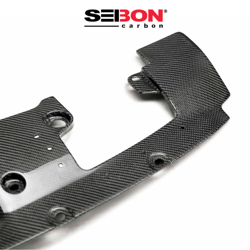 2017-2021年式 ホンダ シビック タイプR用 セイボンカーボン カーボンファイバー冷却プレート Seibon Carbon Carbon Fiber Cooling Plate For 2017-2021 Honda Civic Type R (送料無料)