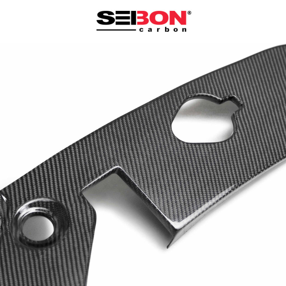2017-2021年式 ホンダ シビック タイプR用 セイボンカーボン カーボンファイバー エンジンルームフェンダーカバー Carbon Fiber Under Hood Inner Wing Trim For 2017-2021 Honda Civic Type R (送料無料)