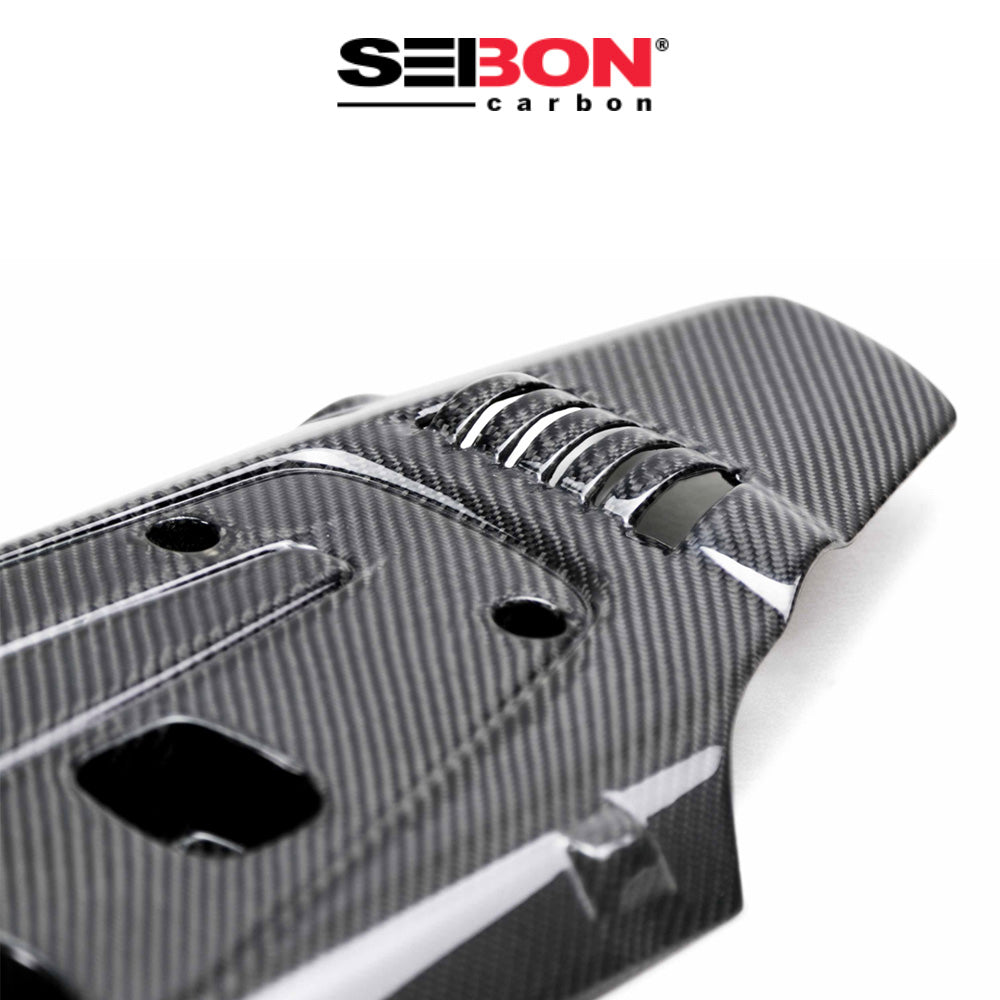 2017-2021年式 ホンダ シビック タイプR用 セイボンカーボン カーボンファイバー エンジンカバー Carbon Fiber Engine Cover For 2017-2021 Honda Civic Type R (送料無料)