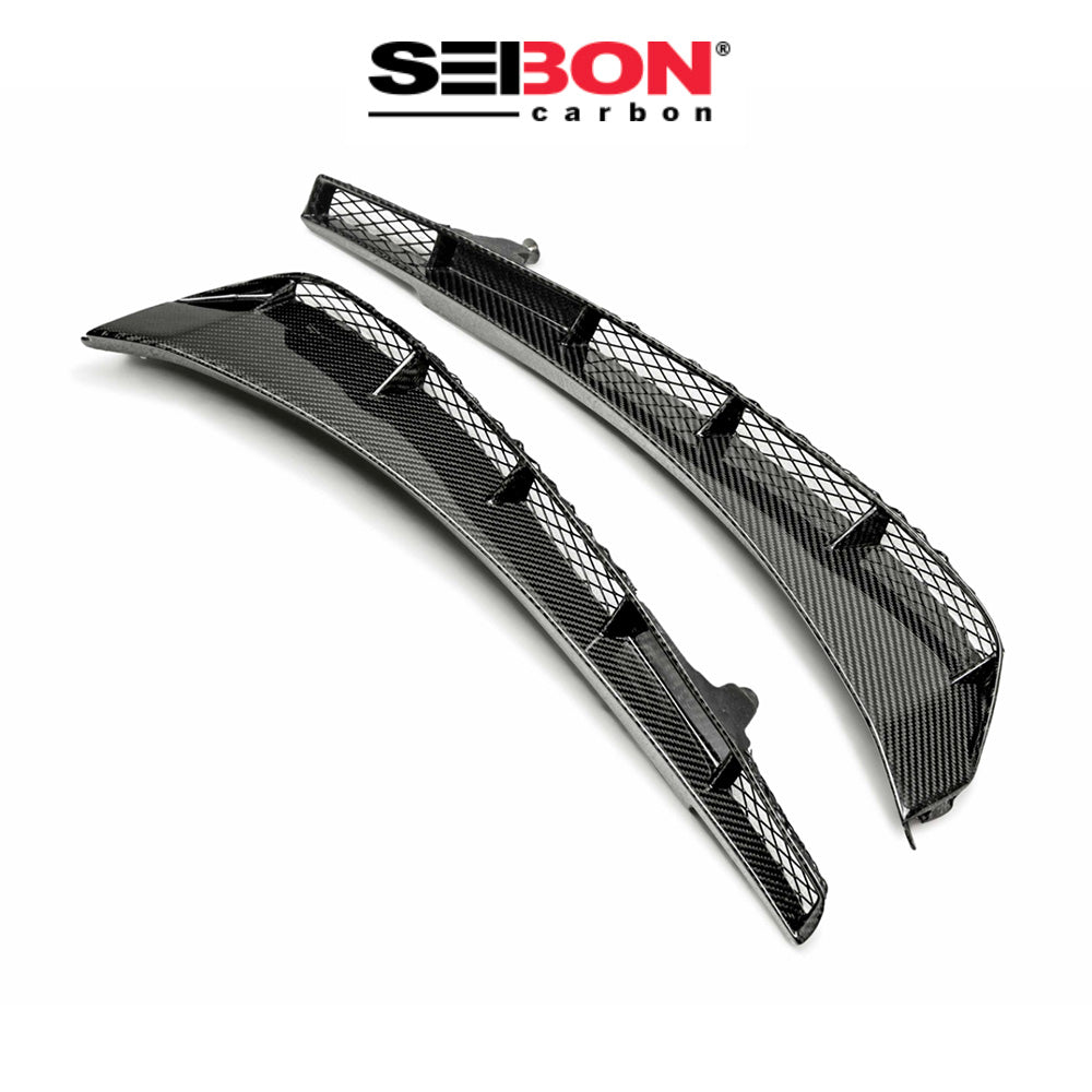 2017-2021年式 ホンダ シビック タイプR用 セイボンカーボン カーボンファイバー フェンダーダクト Carbon Fiber Fender Duct For 2017-2021 Honda Civic Type R (送料無料)