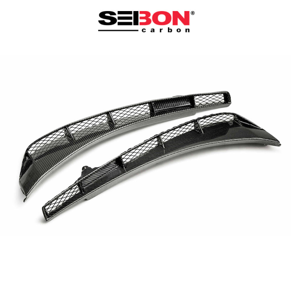 2017-2021年式 ホンダ シビック タイプR用 セイボンカーボン カーボンファイバー フェンダーダクト Carbon Fiber Fender Duct For 2017-2021 Honda Civic Type R (送料無料)