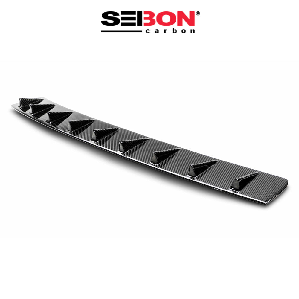 2016-2021年式 ホンダ シビック タイプR用 セイボンカーボン カーボンファイバー ルーフフィンスポイラー Seibon Carbon Roof Fin Spoiler For 2016-2021 Honda Civic 4 Dr (送料無料)