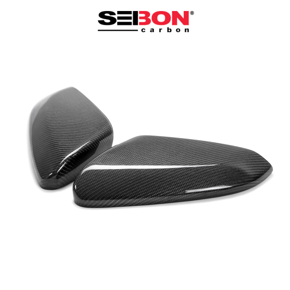 2016-2021年式 ホンダ シビック タイプR用 セイボンカーボン カーボンファイバー ミラーカバーセット Seibon Carbon Carbon Fiber Mirror Cover For 2016-2021 Honda Civic (送料無料)