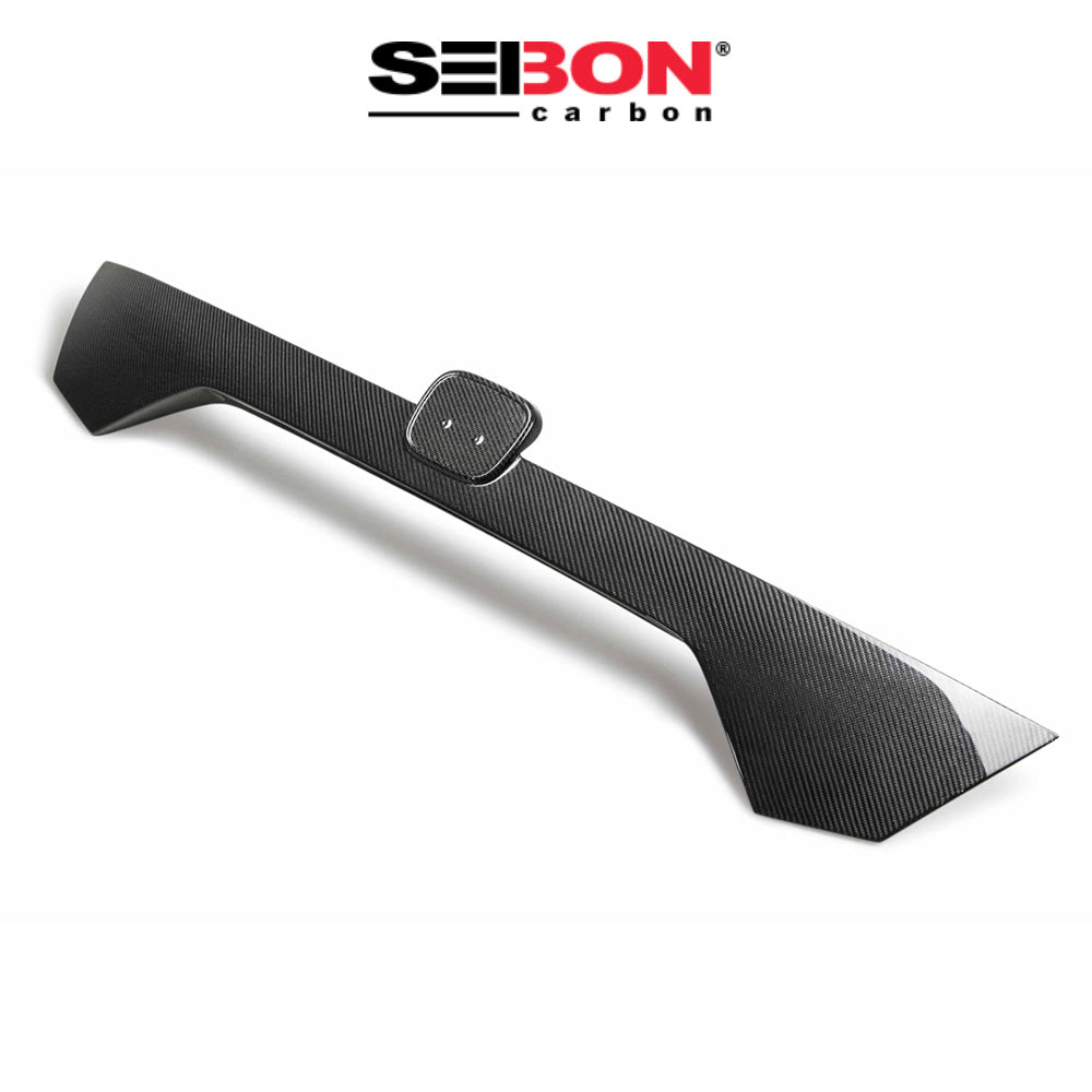 2017-2021年式 ホンダ シビック タイプR用 セイボンカーボン カーボンファイバー トランクガーニッシュ Seibon Carbon Carbon Fiber Trunk Garnish For 2016-2021 Honda Civic 4DR (送料無料)