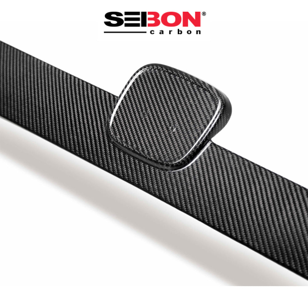 2017-2021年式 ホンダ シビック タイプR用 セイボンカーボン カーボンファイバー トランクガーニッシュ Seibon Carbon Carbon Fiber Trunk Garnish For 2016-2021 Honda Civic 4DR (送料無料)