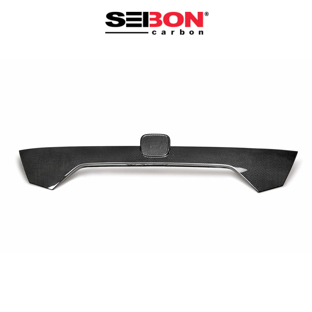 2017-2021年式 ホンダ シビック タイプR用 セイボンカーボン カーボンファイバー トランクガーニッシュ Seibon Carbon Carbon Fiber Trunk Garnish For 2016-2021 Honda Civic 4DR (送料無料)