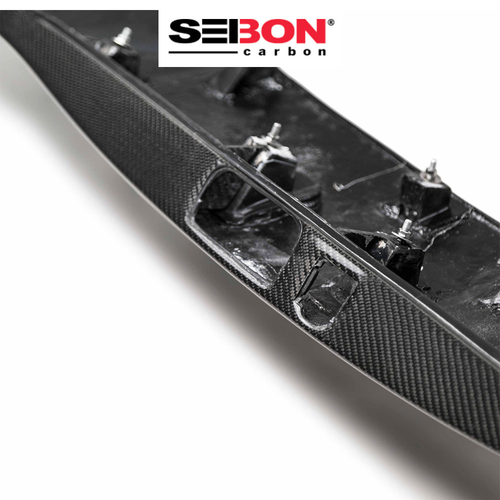 2016-2021年式 ホンダ シビック タイプR用 セイボンカーボン カーボンファイバー トランクガーニッシュ Seibon Carbon Carbon Fiber Trunk Garnish For 2016-2021 Honda Civic 2DR (送料無料)