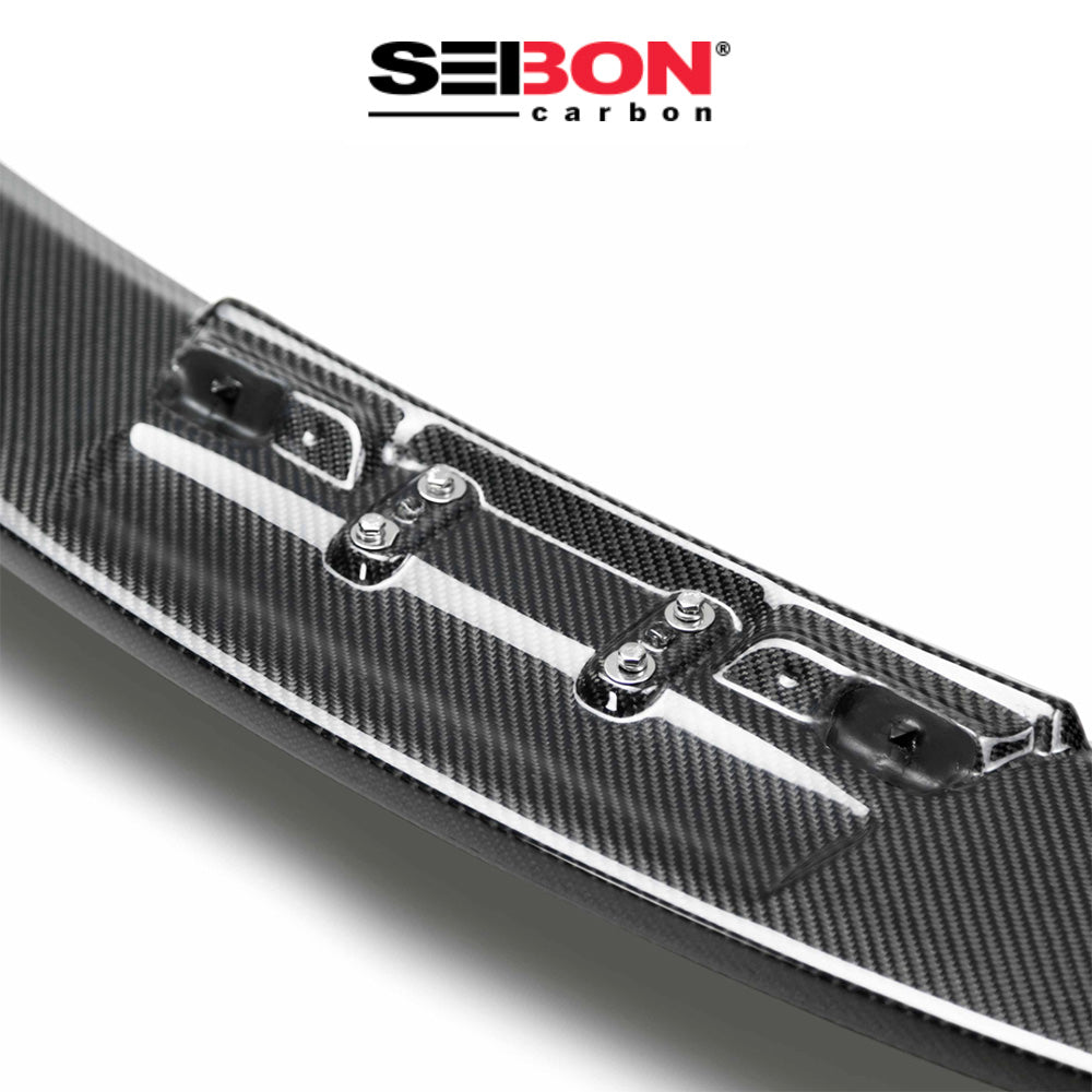 2017-2021年式 ホンダ シビック タイプR 用 セイボンカーボン カーボンファイバー テールゲイトミドルスポイラー Seibon Carbon Carbon Fiber Tailgate Middle Spoiler For 2017-2021 Honda Civic Type R (送料無料)