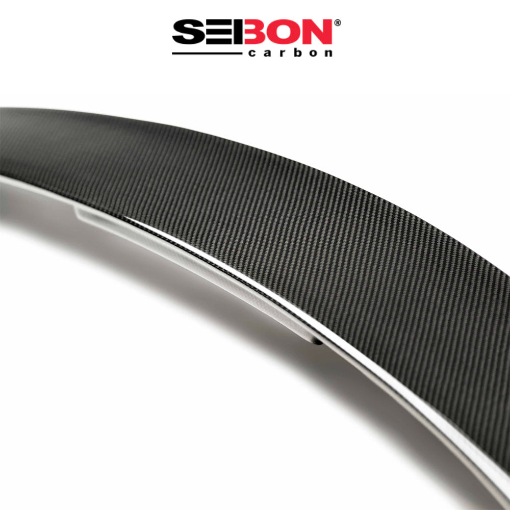 2017-2021年式 ホンダ シビック タイプR 用 セイボンカーボン カーボンファイバー テールゲイトミドルスポイラー Seibon Carbon Carbon Fiber Tailgate Middle Spoiler For 2017-2021 Honda Civic Type R (送料無料)