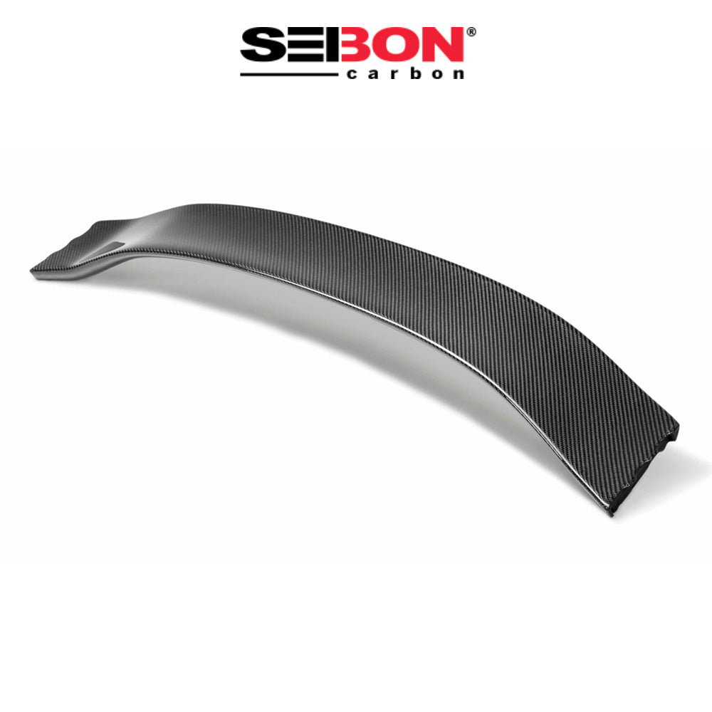 2017-2021年式 ホンダ シビック タイプR 用 セイボンカーボン カーボンファイバー OE スタイル スポイラーセンター部分 Seibon Carbon OE-Style Carbon Fiber Center For 2017-2021 Honda Civic Type R Rear Spoiler (送料無料)