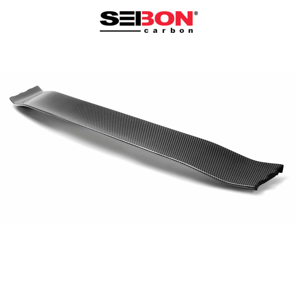 2017-2021年式 ホンダ シビック タイプR 用 セイボンカーボン カーボンファイバー OE スタイル スポイラーセンター部分 Seibon Carbon OE-Style Carbon Fiber Center For 2017-2021 Honda Civic Type R Rear Spoiler (送料無料)