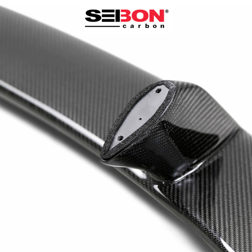 2016-2021年式 ホンダ シビック用 セイボンカーボン GT スタイル カーボンファイバー製リアスポイラー Seibon Carbon GT-Style Carbon Fiber Rear Spoiler For 2016-2021 Honda Civic 4 Dr (消費税、送料込み)