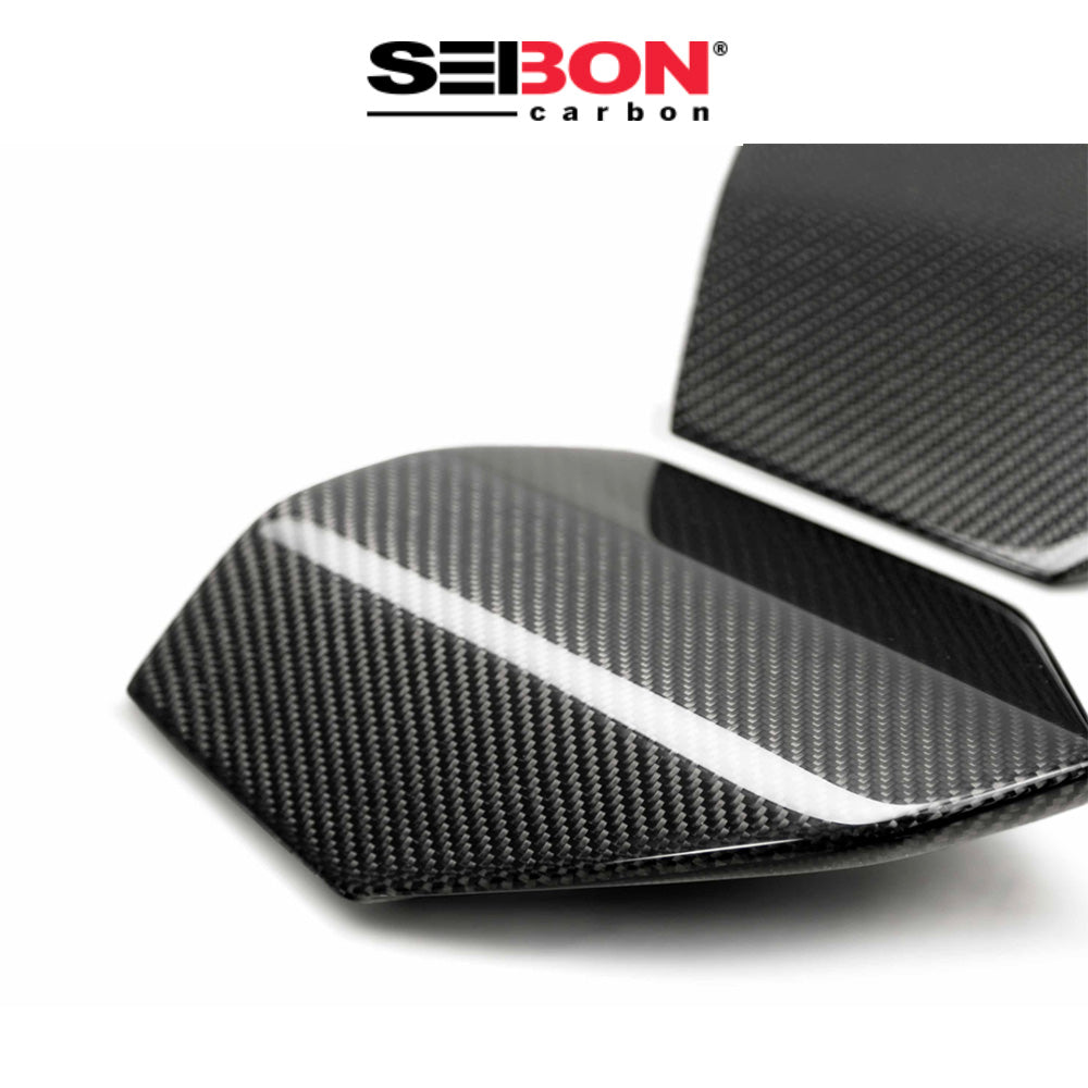 2017-2021年式 ホンダ シビック タイプR 用 セイボンカーボン カーボンファイバー リアルーフトリム Seibon Carbon Carbon Fiber Rear Roof Trim For 2017-2021 Honda Civic Type R (送料無料)