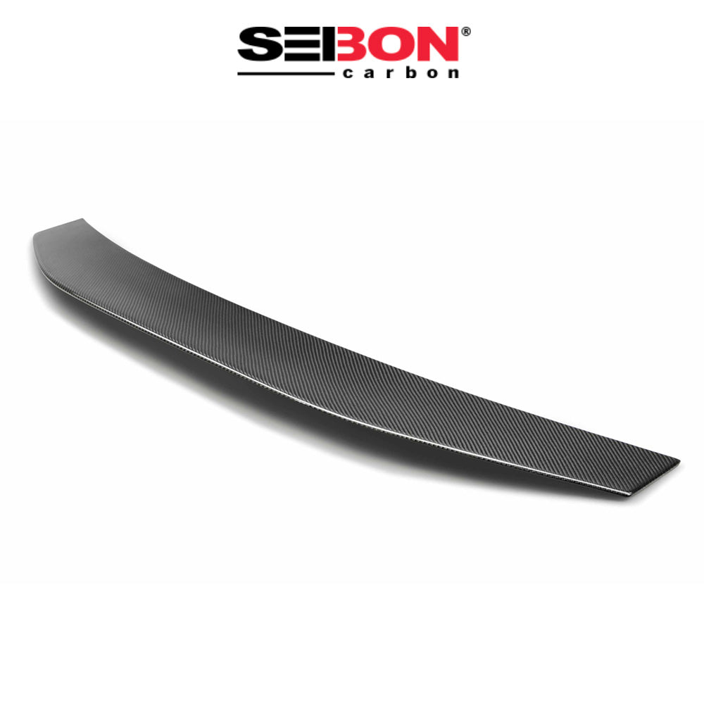 2015-2024年式 レクサス RC F 用 セイボンカーボン カーボンファイバー OEM スタイル リアスポイラー Seibon Carbon OEM-Style Carbon Fiber Rear Spoiler For 2015-2024 Lexus RC F (送料無料)