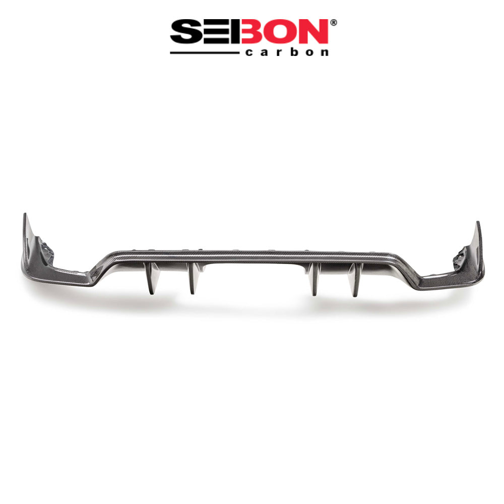 2023-2025年式 ホンダ シビック タイプR用 セイボンカーボン MBスタイルカーボンファイバーリアディフューザー MB-Style Carbon Fiber Rear Diffuser For 2023-2025 Honda Civic Type R (送料無料)