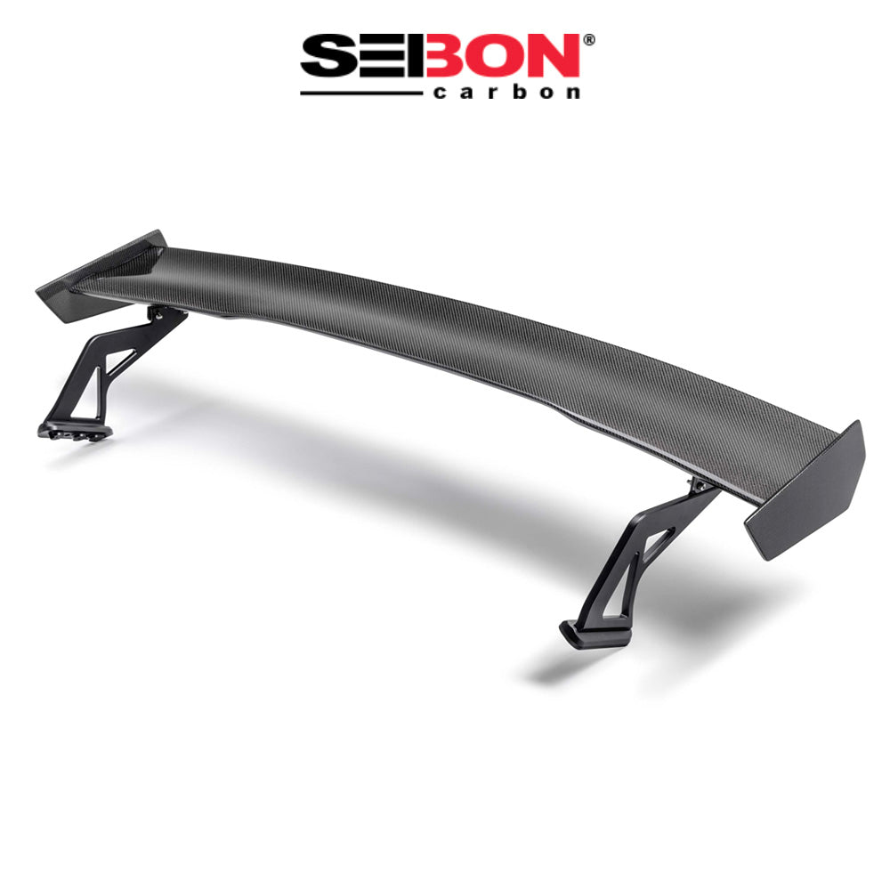 2023-2025年式 ホンダ シビック タイプR用 セイボンカーボン GTスタイル カーボンファイバーリアスポイラー GT-Style Carbon Fiber Rear Spoiler For 2023-2025 Honda Civic Type R (送料無料)