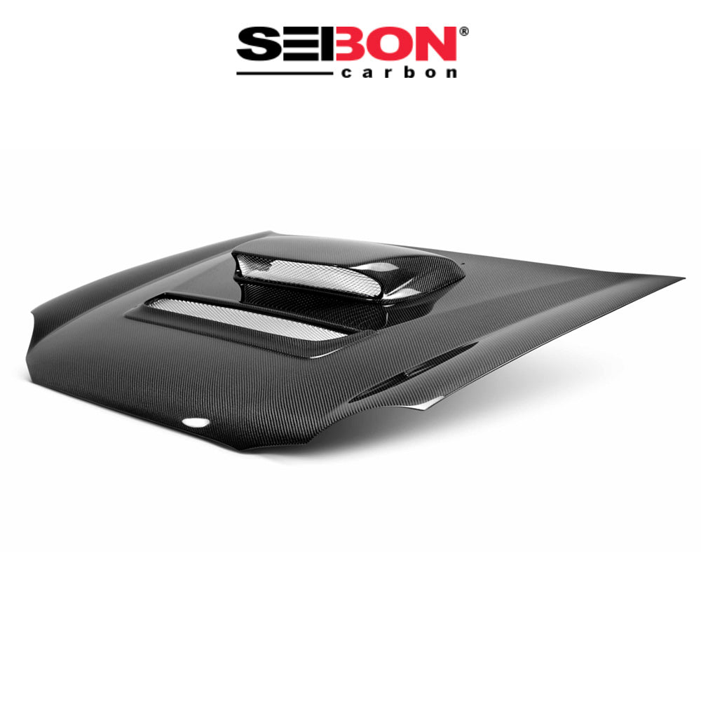 2002-2003年式 スバル インプレッサ用 セイボンカーボン 純正スタイル カーボンファイバー製ボンネット Seibon Carbon RC-Style Carbon Fiber Hood For 2002-2003 Subaru Impreza/WRX (消費税、送料込み)