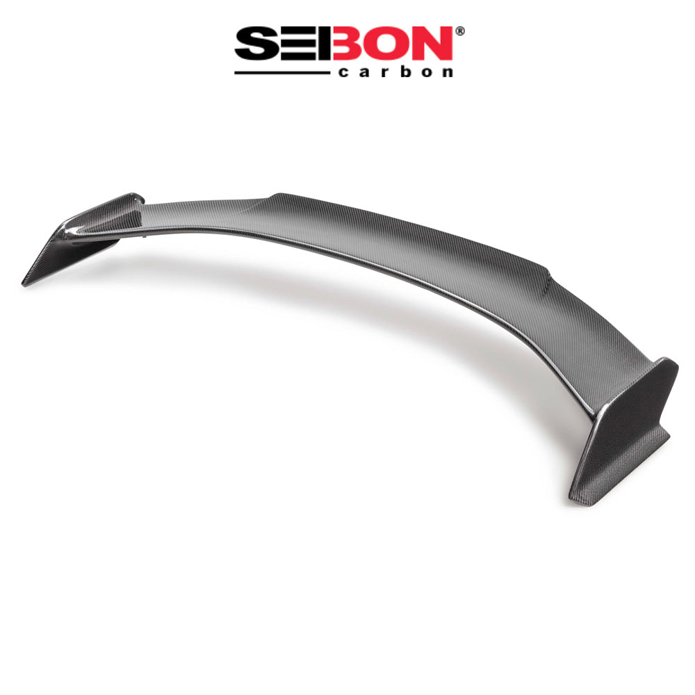 2023-2025年式 ホンダ シビック タイプR用 セイボンカーボン MBスタイル カーボンファイバーリアスポイラー MB-Style Carbon Fiber Rear Spoiler For 2023-2025 Honda Civic Type R (送料無料)