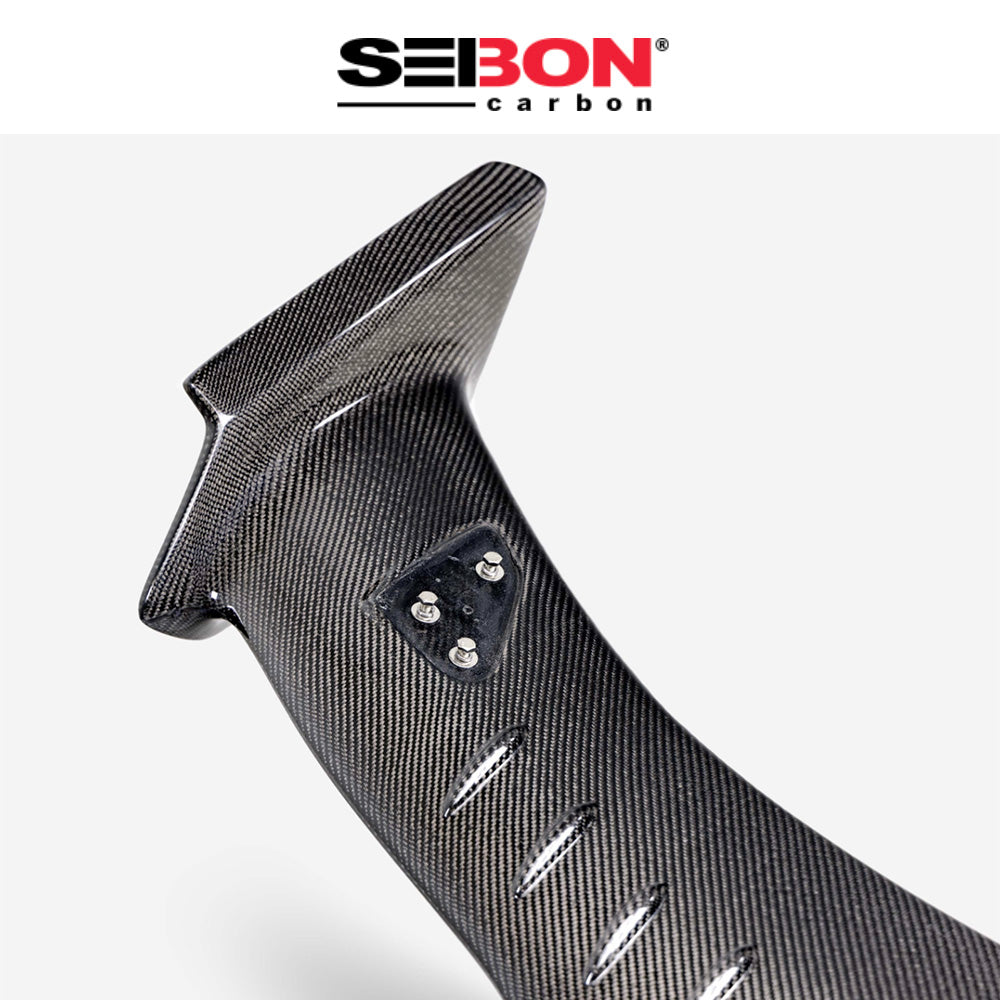 2023-2025年式 ホンダ シビック タイプR用 セイボンカーボン MBスタイル カーボンファイバーリアスポイラー MB-Style Carbon Fiber Rear Spoiler For 2023-2025 Honda Civic Type R (送料無料)