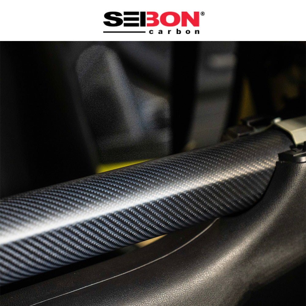 2023-2025年式 日産 フェアレディ Z用 セイボンカーボン カーボンファイバー製リアストラットブレース Carbon Fiber Rear Strut Brace For 2023-2025 Nissan Z (送料無料)