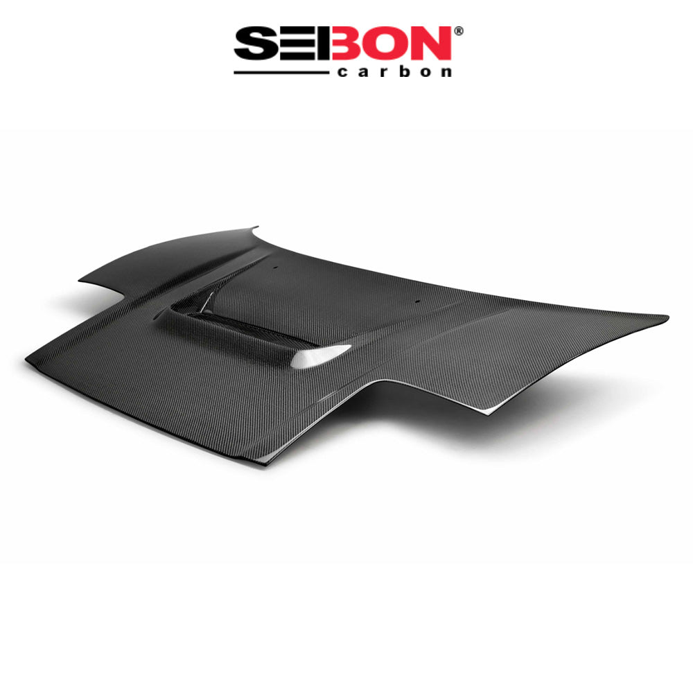 1991-2001年式 ホンダ NSX用 セイボンカーボン VS2スタイル カーボンファイバー製ボンネット Seibon Carbon VSII-Style Carbon Fiber Hood For 1991-2001 Acura NSX (消費税、送料込み)