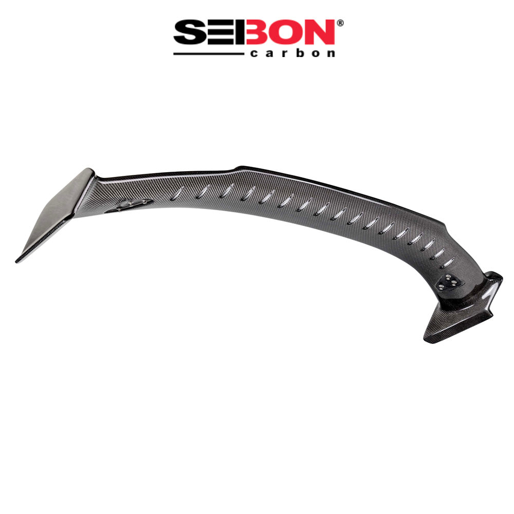 2023-2025年式 ホンダ シビック タイプR用 セイボンカーボン MBスタイル カーボンファイバーリアスポイラー MB-Style Carbon Fiber Rear Spoiler For 2023-2025 Honda Civic Type R (送料無料)