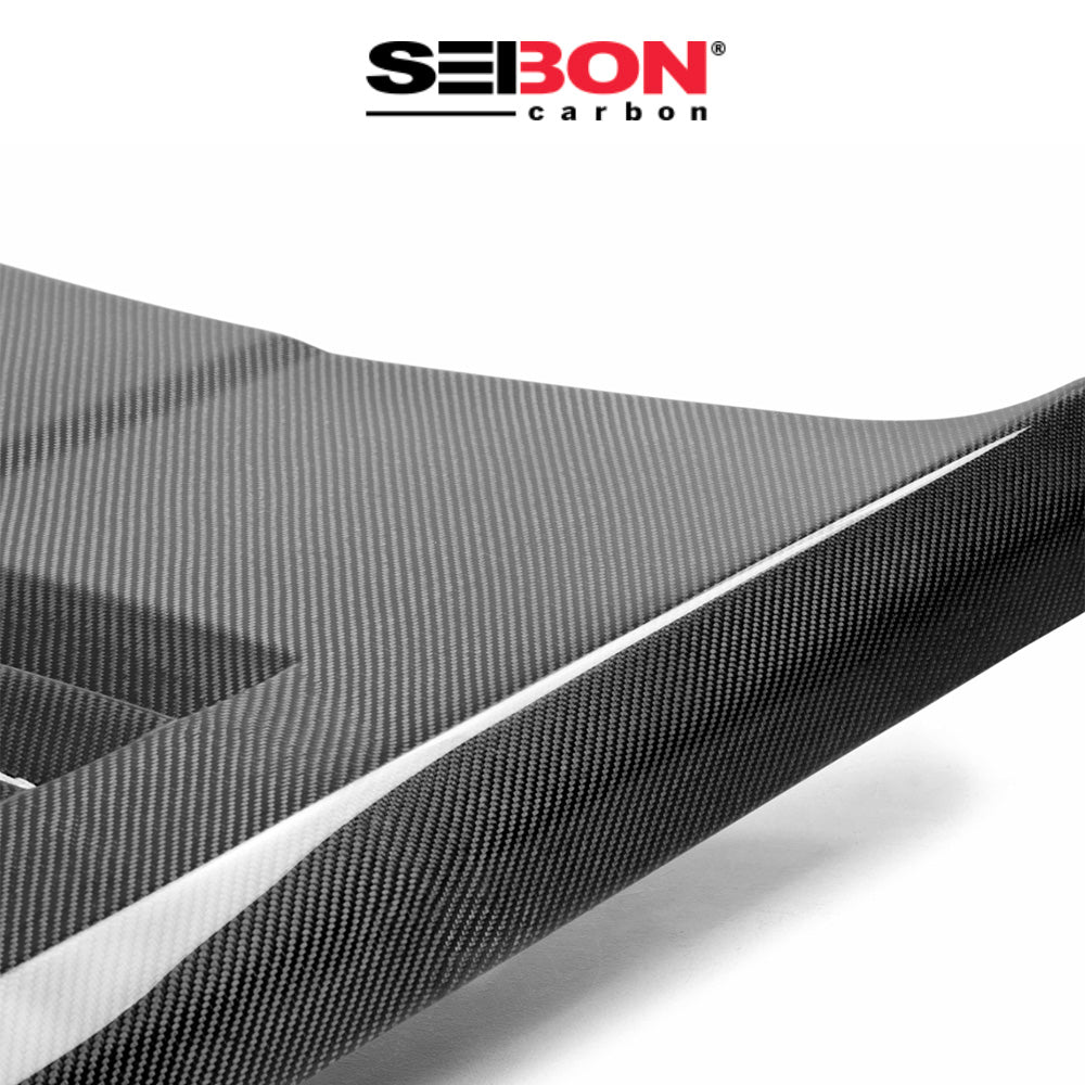 2006-2013年式ランドローバー レンジローバースポーツ用 セイボンカーボン TMスタイル カーボンファイバー製ボンネット Seibon Carbon TM-Style Carbon Fiber Hood For 2006-2013 Range Rover Sport (L320) (消費税、送料込み)