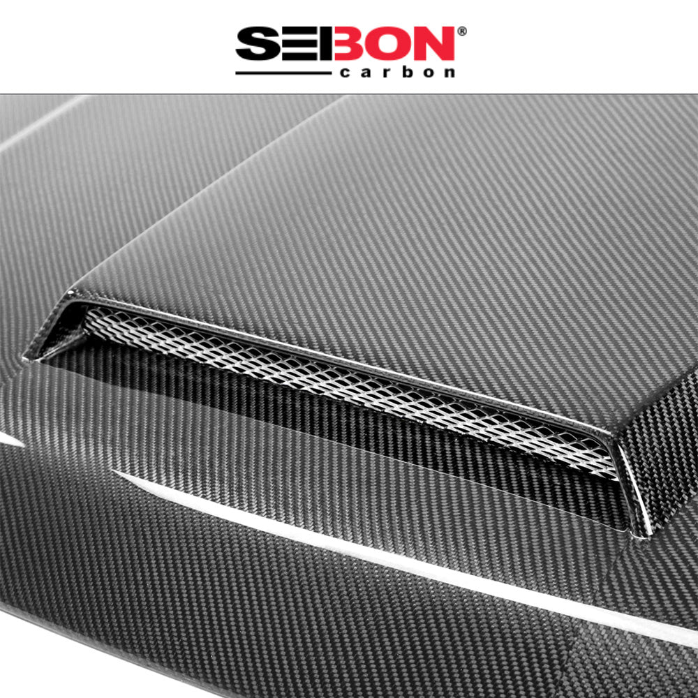 2006-2013年式ランドローバー レンジローバースポーツ用 セイボンカーボン TMスタイル カーボンファイバー製ボンネット Seibon Carbon TM-Style Carbon Fiber Hood For 2006-2013 Range Rover Sport (L320) (消費税、送料込み)