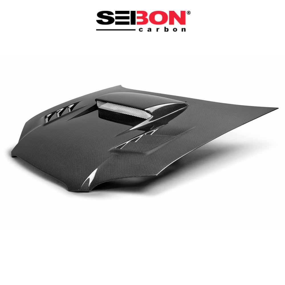 2004-2005年式 スバル インプレッサ用 セイボンカーボン CW2スタイル カーボンファイバー製ボンネット Seibon Carbon CWII-Style Carbon Fiber Hood For 2004-2005 Subaru Impreza/WRX/STi (消費税、送料込み)