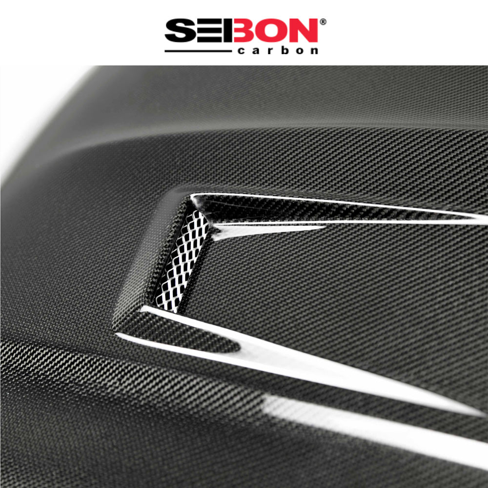 2012-2015年式メルセデス ベンツ C63用 セイボンカーボン GTスタイル カーボンファイバー製ボンネット Seibon Carbon GT-Style Carbon Fiber Hood For 2012-2015 Mercedes Benz C63 (消費税、送料込み)