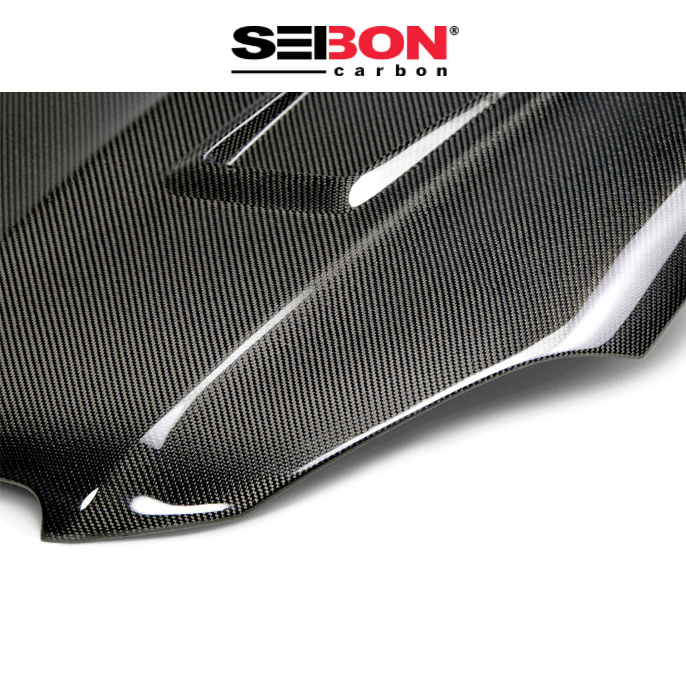 2012-2015年式メルセデス ベンツ C63用 セイボンカーボン GTスタイル カーボンファイバー製ボンネット Seibon Carbon GT-Style Carbon Fiber Hood For 2012-2015 Mercedes Benz C63 (消費税、送料込み)