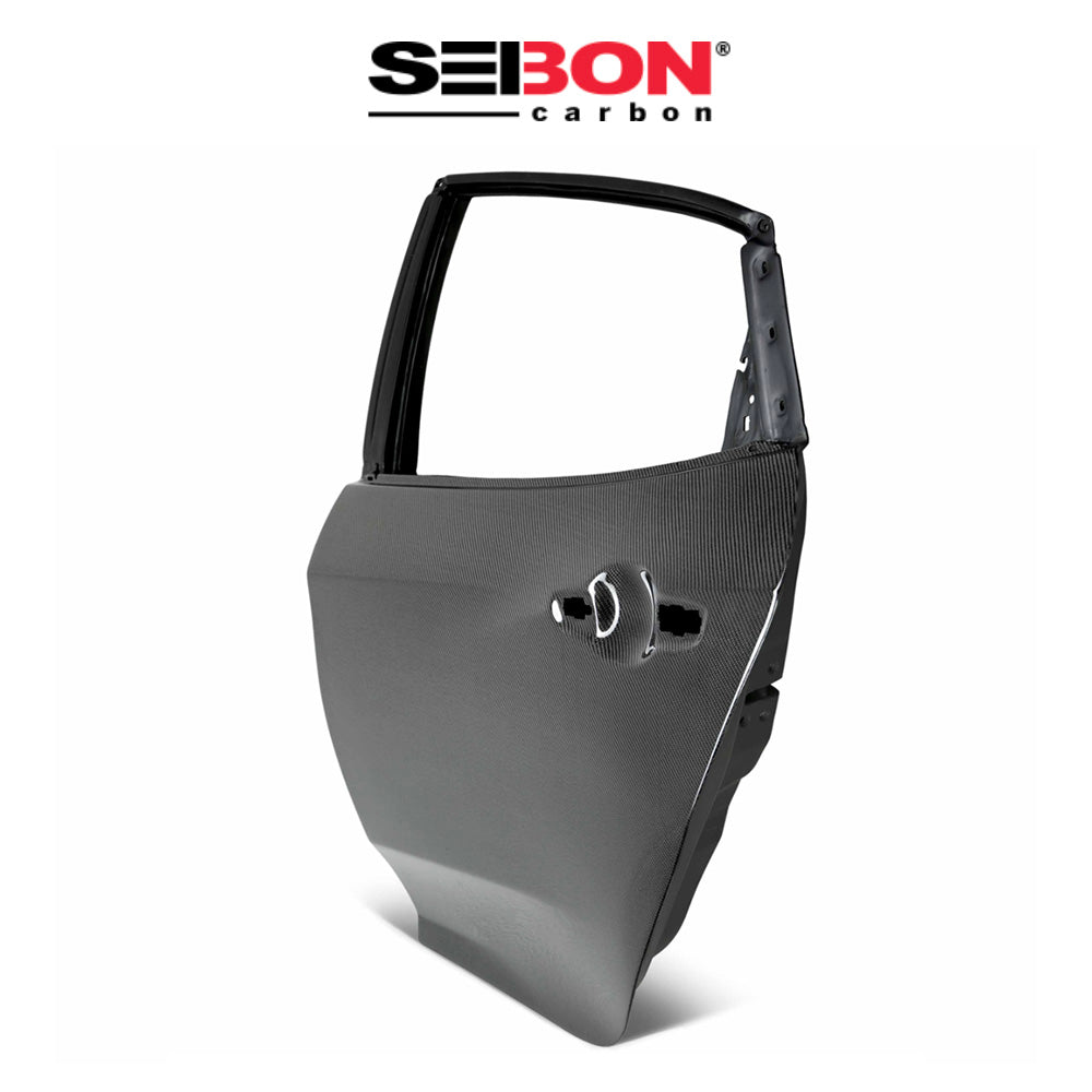 2017-2021年式 ホンダ シビック タイプR用 セイボンカーボン カーボンファイバー製リアドアセット Seibon Carbon Carbon Fiber Rear Doors For 2017-2021 Honda Civic Hatchback (Rear) (消費税、送料込み)
