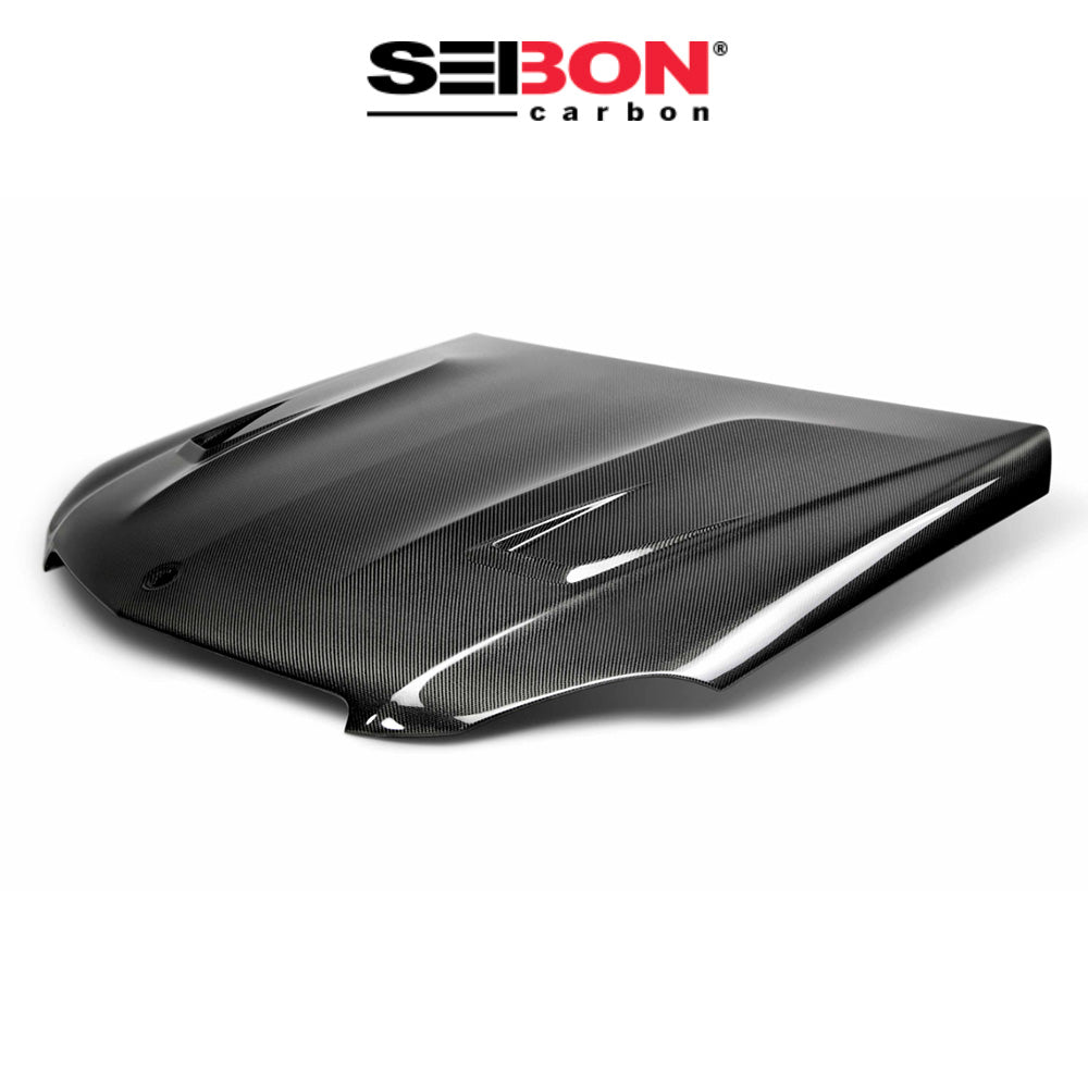 2012-2015年式メルセデス ベンツ C63用 セイボンカーボン GTスタイル カーボンファイバー製ボンネット Seibon Carbon GT-Style Carbon Fiber Hood For 2012-2015 Mercedes Benz C63 (消費税、送料込み)