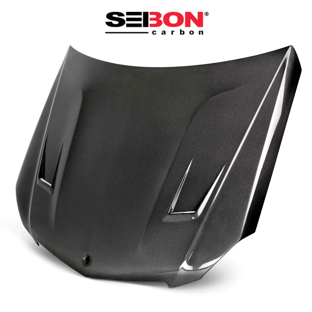 2012-2015年式メルセデス ベンツ C63用 セイボンカーボン GTスタイル カーボンファイバー製ボンネット Seibon Carbon GT-Style Carbon Fiber Hood For 2012-2015 Mercedes Benz C63 (消費税、送料込み)