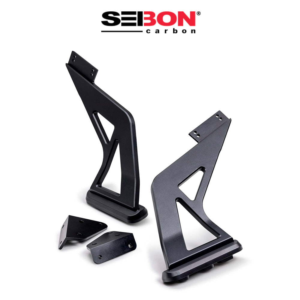 2023-2025年式 ホンダ シビック タイプR用 セイボンカーボン BHスタイルリアスポイラーマウントブラケット BH-Style Rear Spoiler Mounting Bracket For 2023-2025 Honda Civic Type R (送料無料)