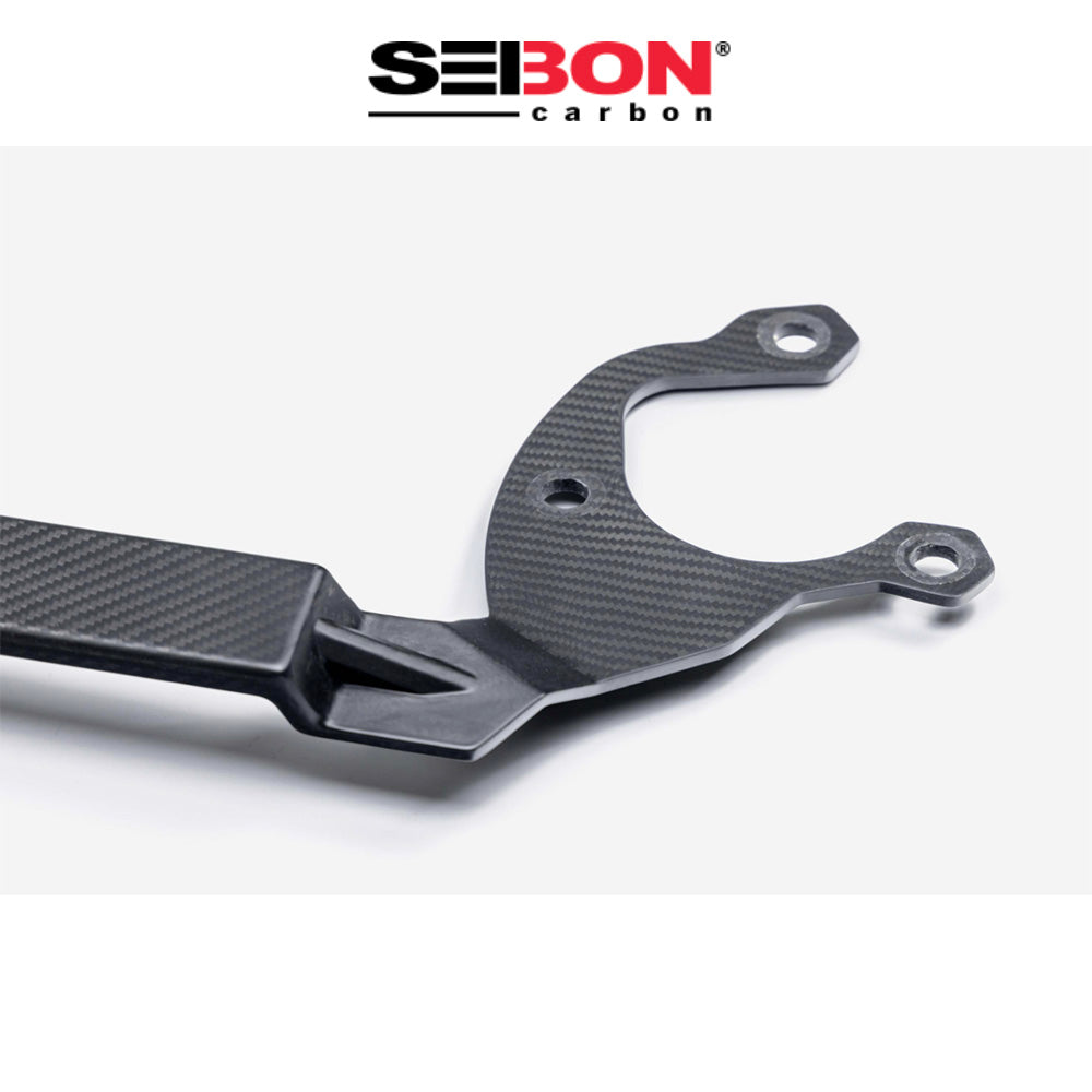 2023-2025年式トヨタ GRカローラ用 セイボンカーボン カーボンファイバー製フロントストラットブレース Seibon Carbon Carbon Fiber Front Strut Brace For 2023-2025 Toyota GR Corolla (消費税、送料込み)